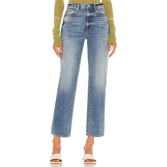 SLVRLAKE Dylan High Rise Slim Straight Jeans - 27 Salton Sea - Picture 1 of 4